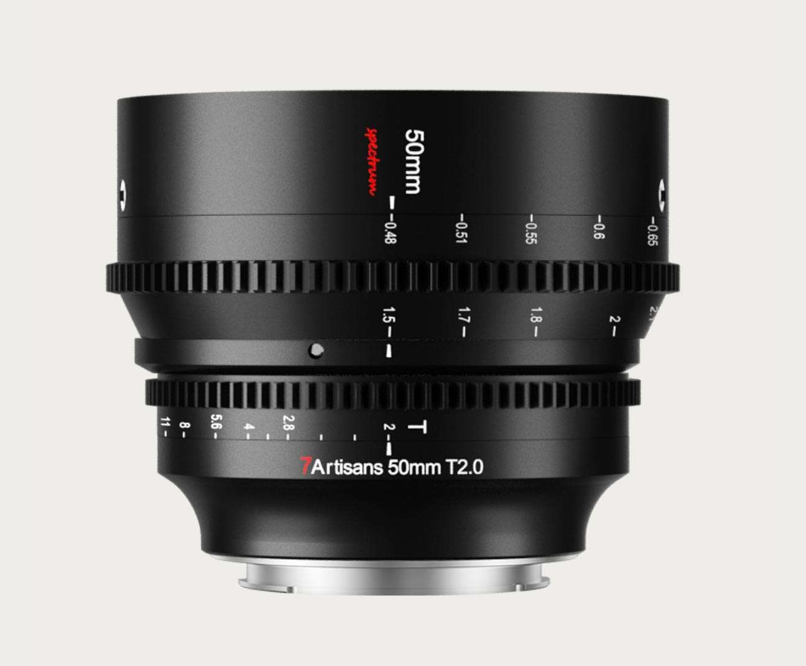 7artisans spectrum 50mm (t2.0) fullframe (l-mount)