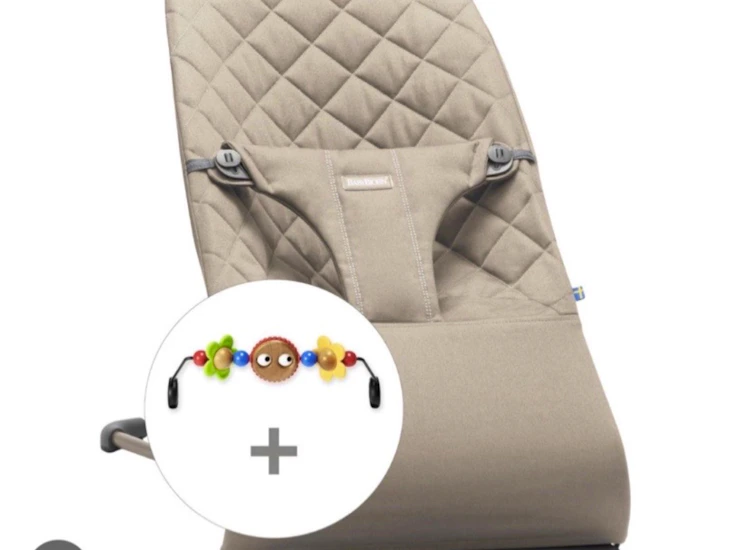 Babysitter babybjörn blizz coton med leksak