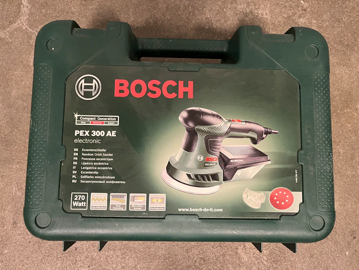 Bosch pex 300 ae excenterslip