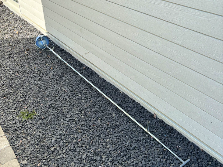 Rensskopa/kloakskopa 20cm x 2,5m