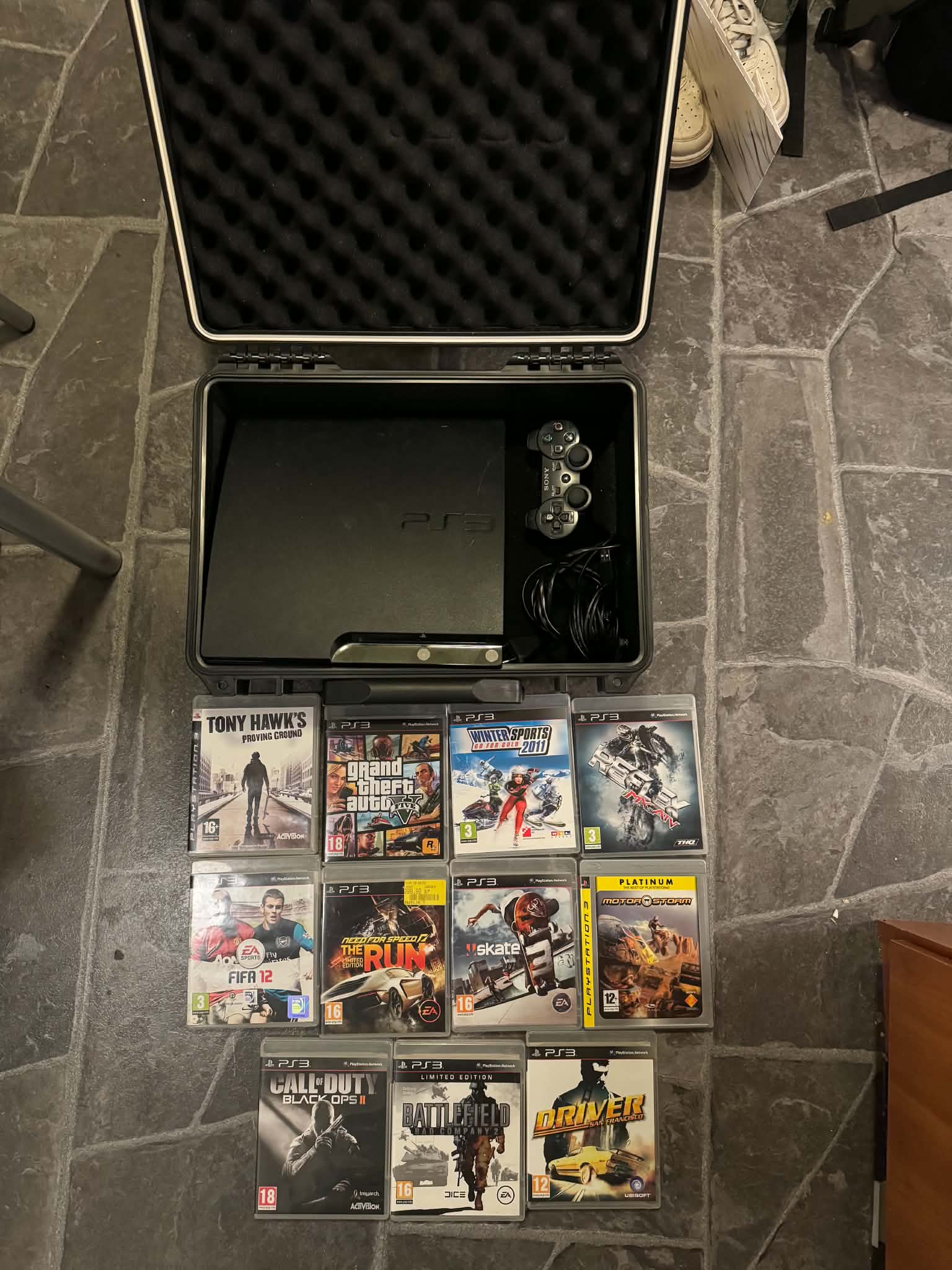 Playstation 3 i flightcase