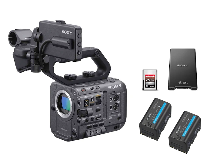 Sony fx6 cinema line 4k camera