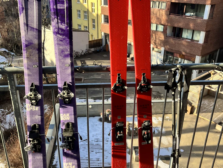 To fulle sett med randoneeutstyr