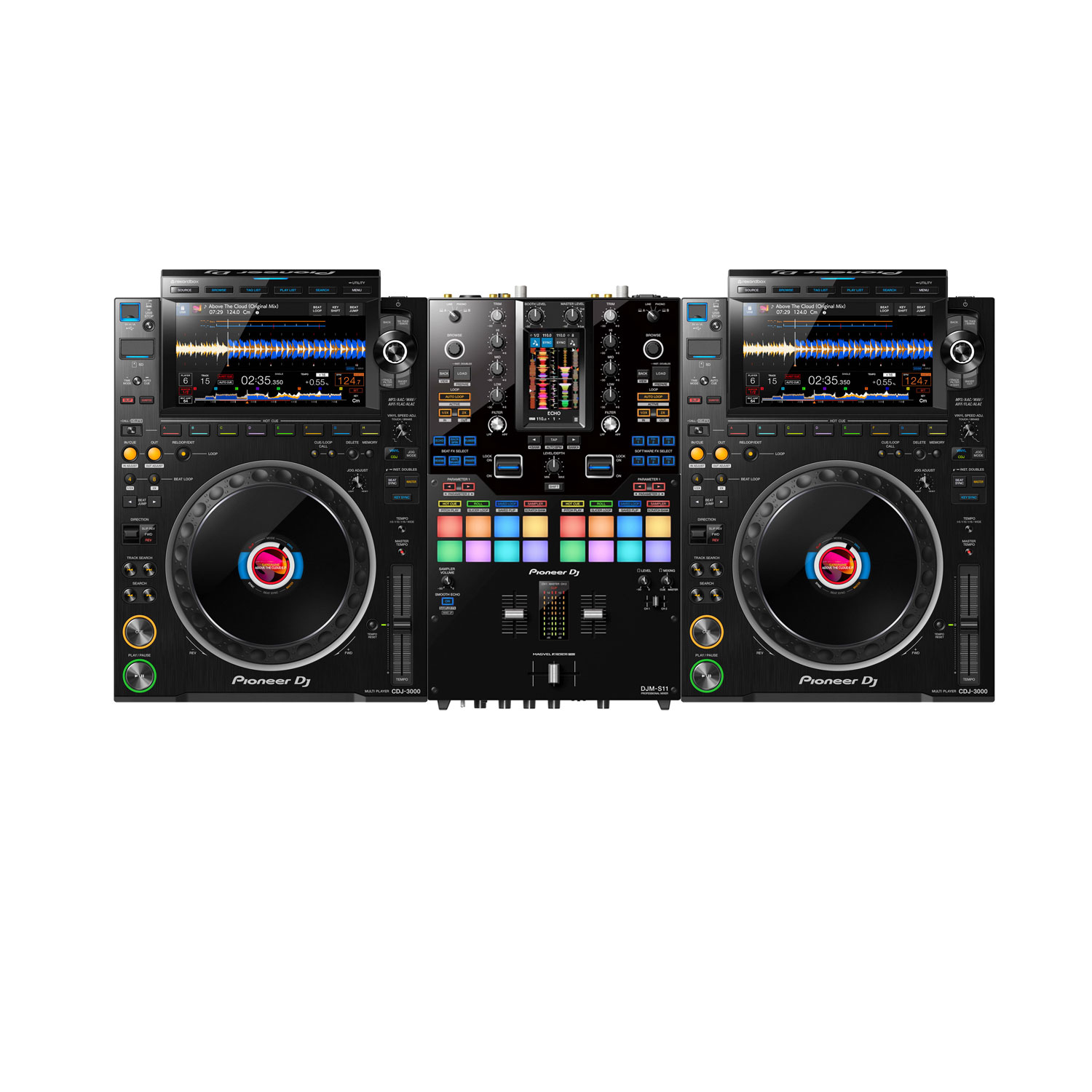 Pioneer cdj-3000 (x2) + djm-s11