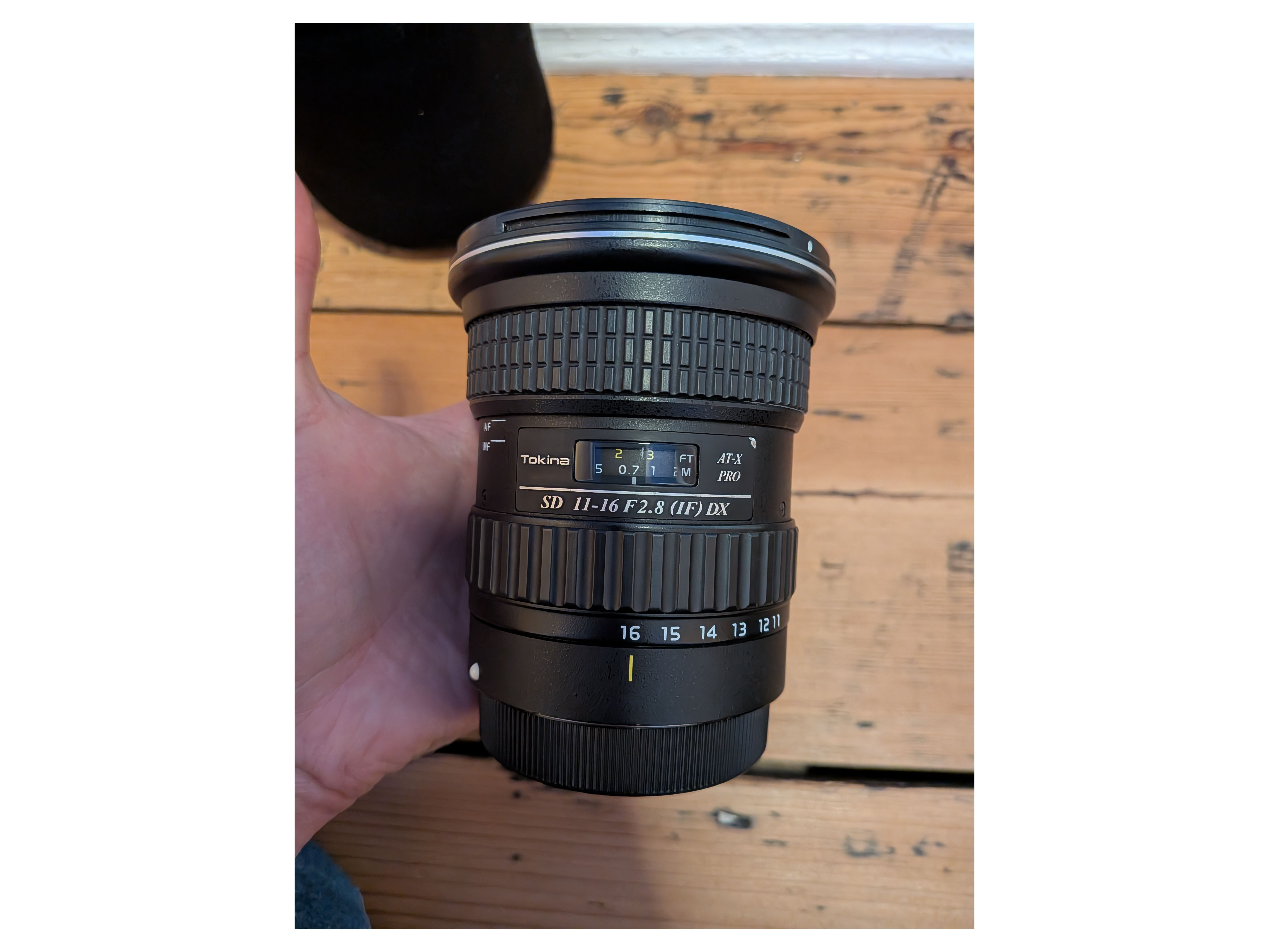 Tokina 11-16mm f/2.8 - canon ef mount