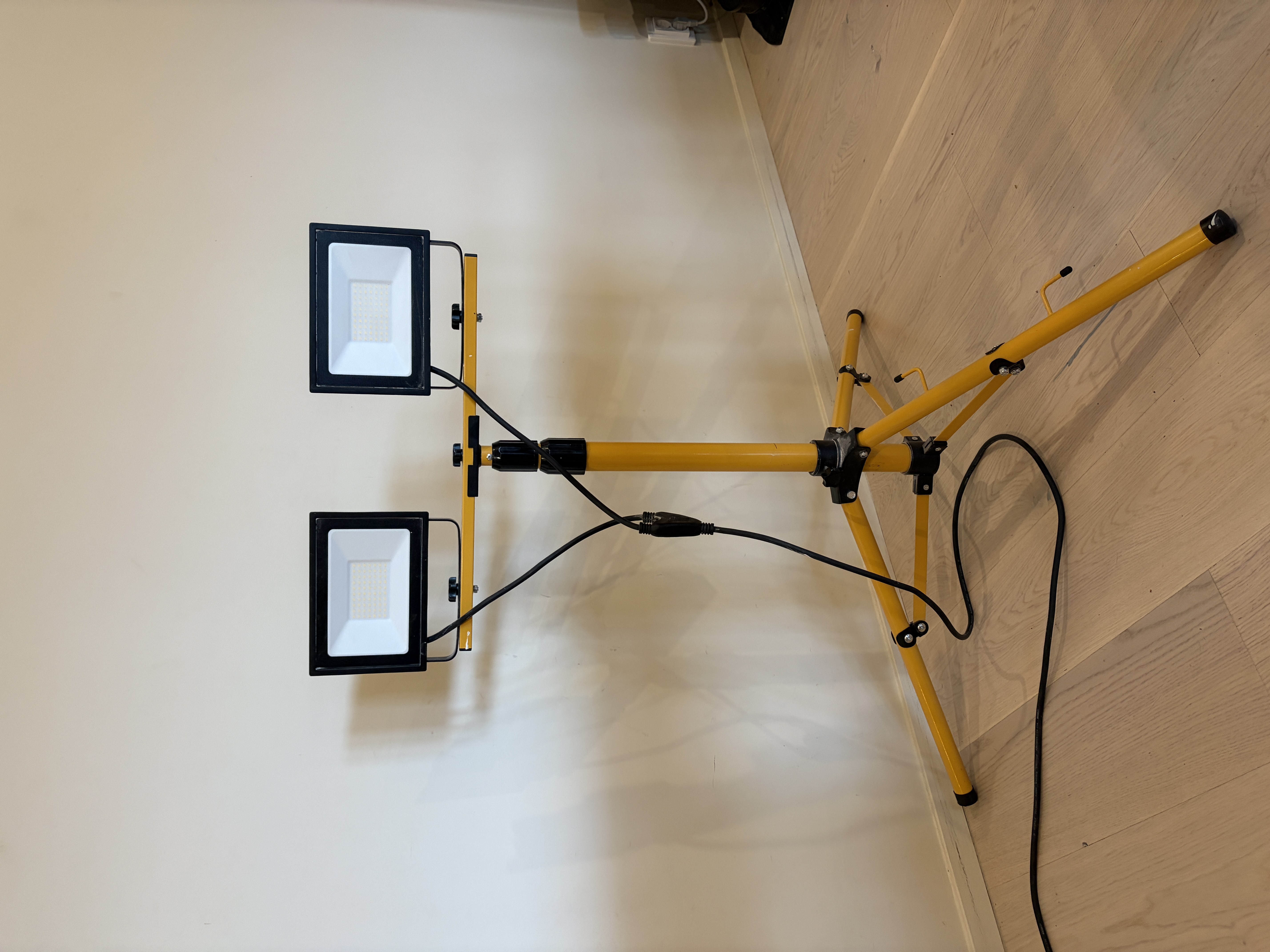 Bygglampa / arbetslampa / 8500 lumen