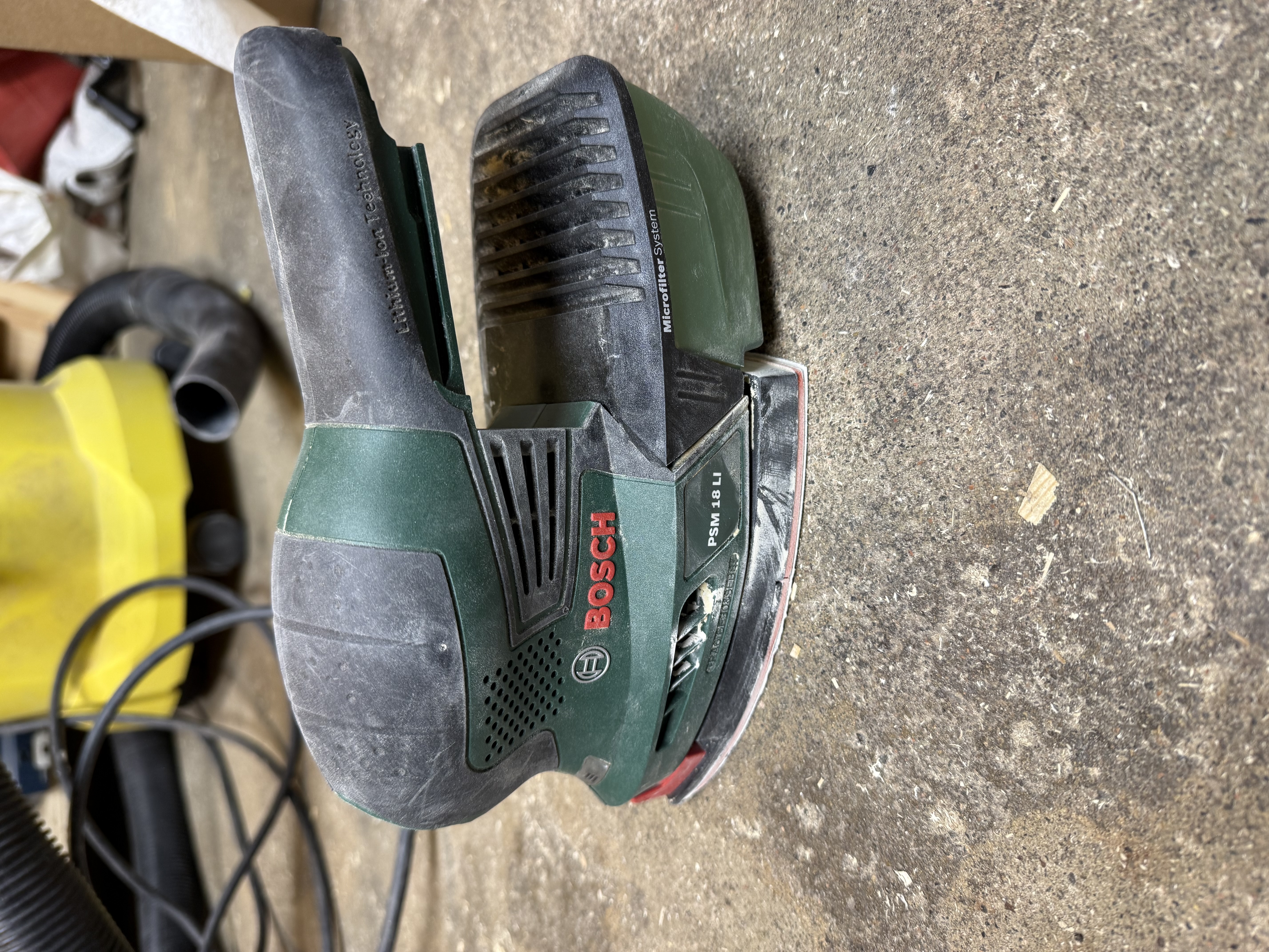 Bosch psm 18 slipemaskin / pussemaskin