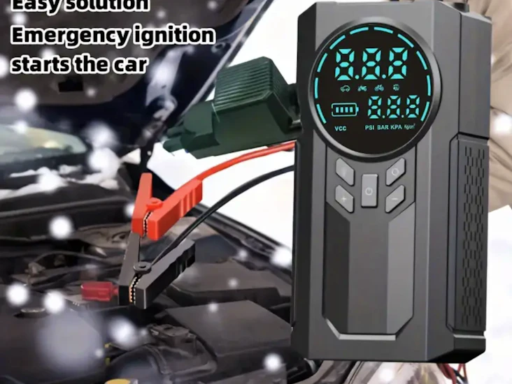 Multifunktionell bärbar 2000mah*4 litiumbatterier