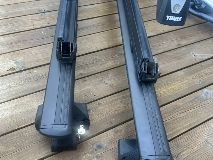 Thule wingbar til nissan leaf