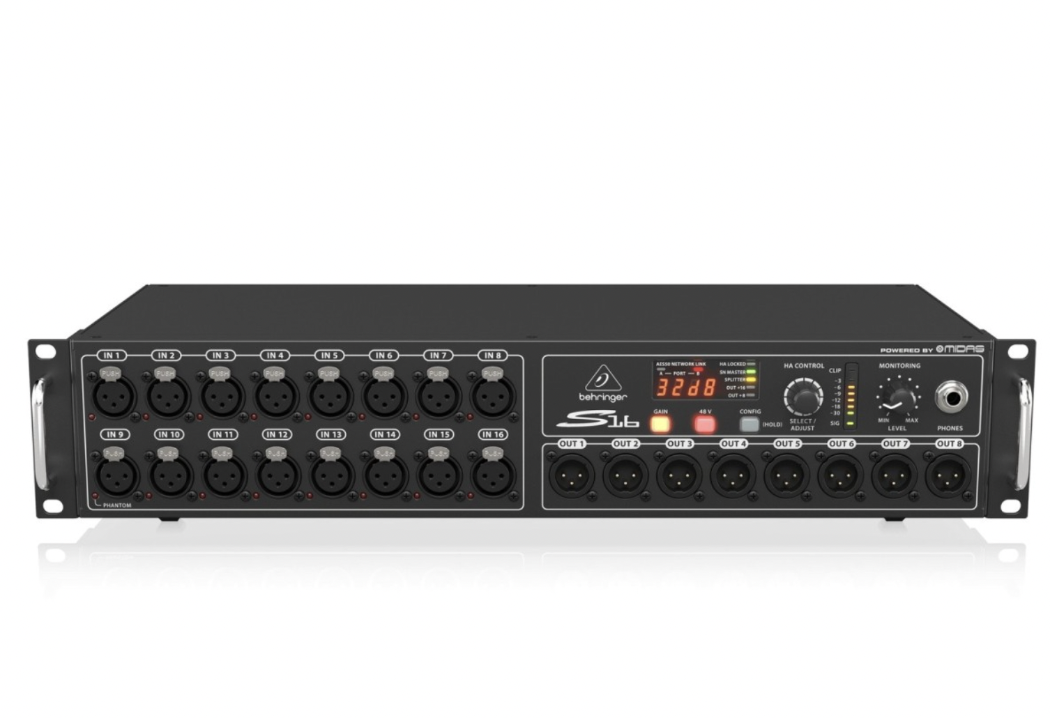 Behringer s16 digital stage box / digital multicore