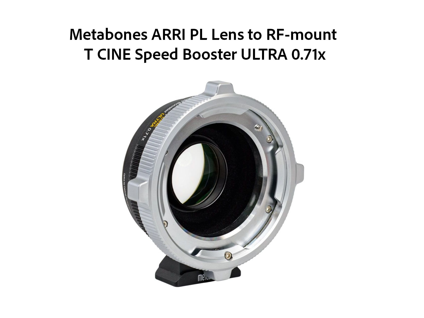 Metabones arri pl lens to rf mount t cine speed booster adapter ultra 0.71x
