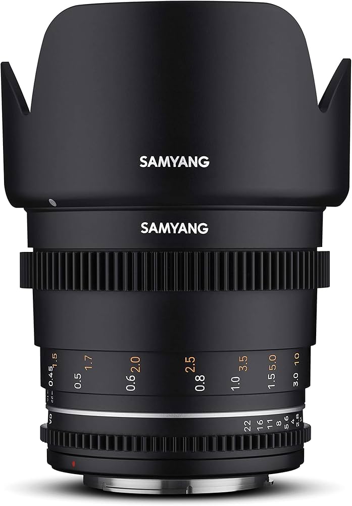 Samyang vdslr 24/50/85mm