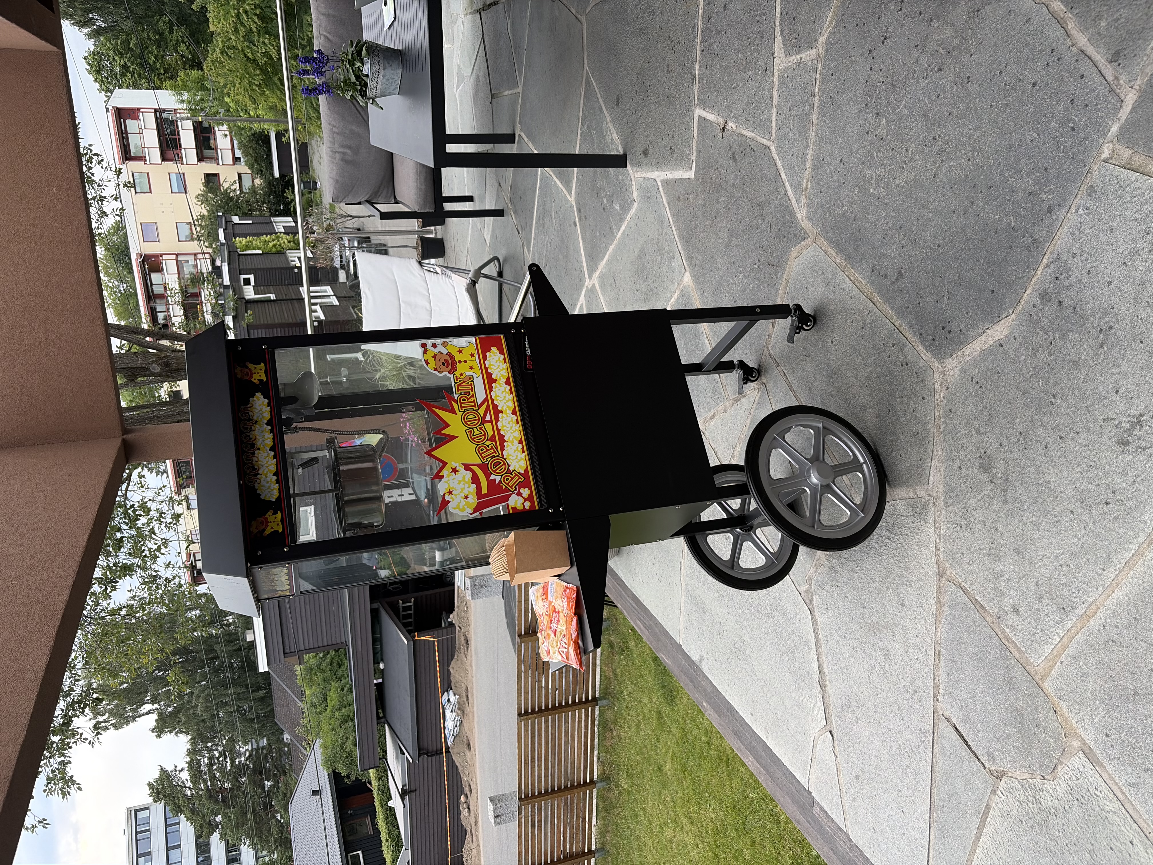 Popcorn maskin! reserver nå!