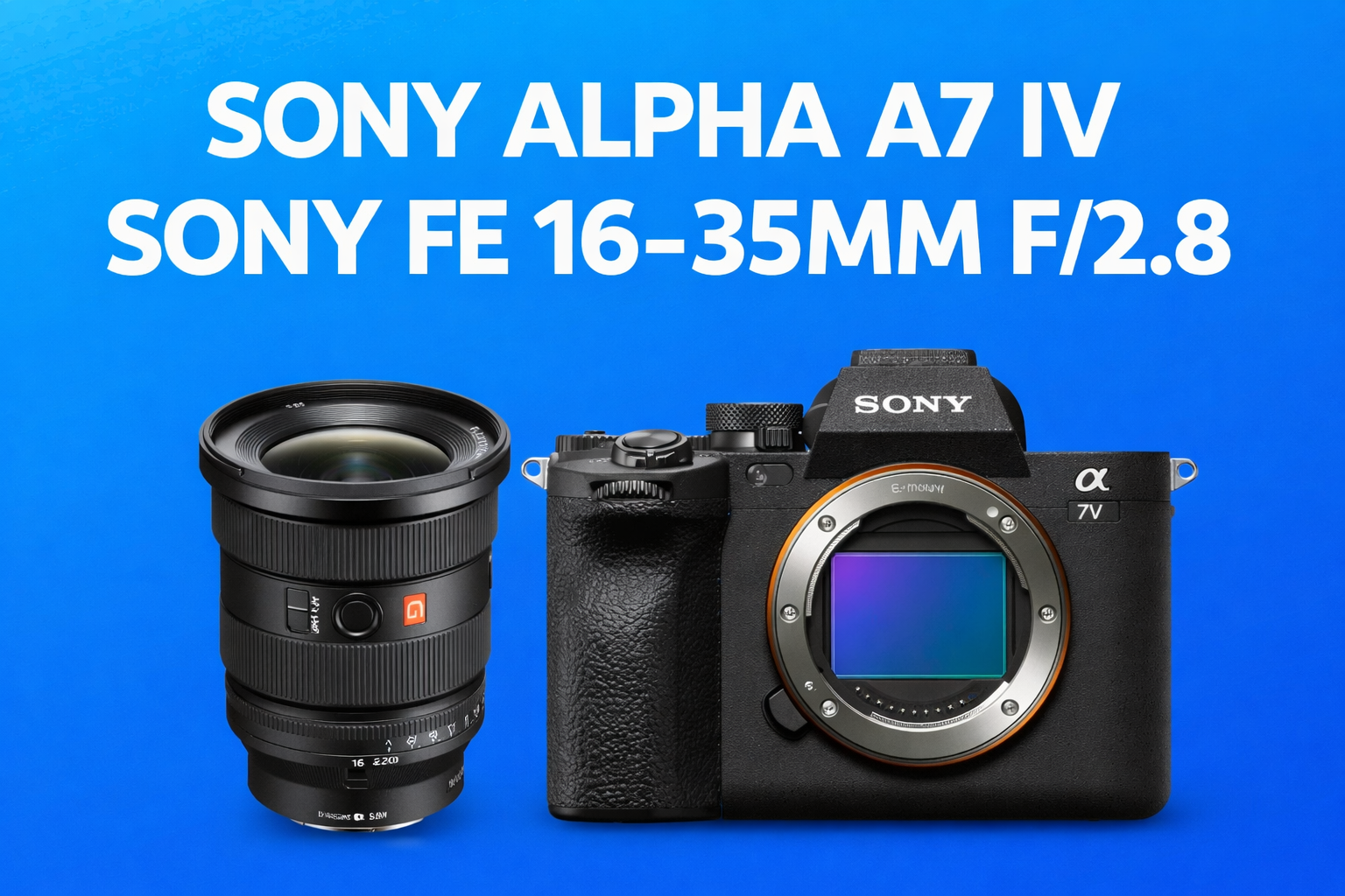 Sony a74 a7iv + 16-35mm 2.8 gm version ii 16-35 mm