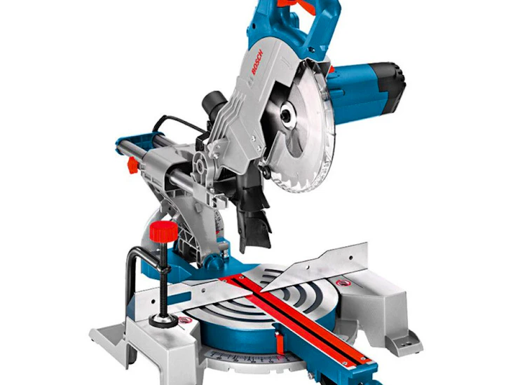 Bosch gcm 8 kap- och geringssåg med stativ gta 2500