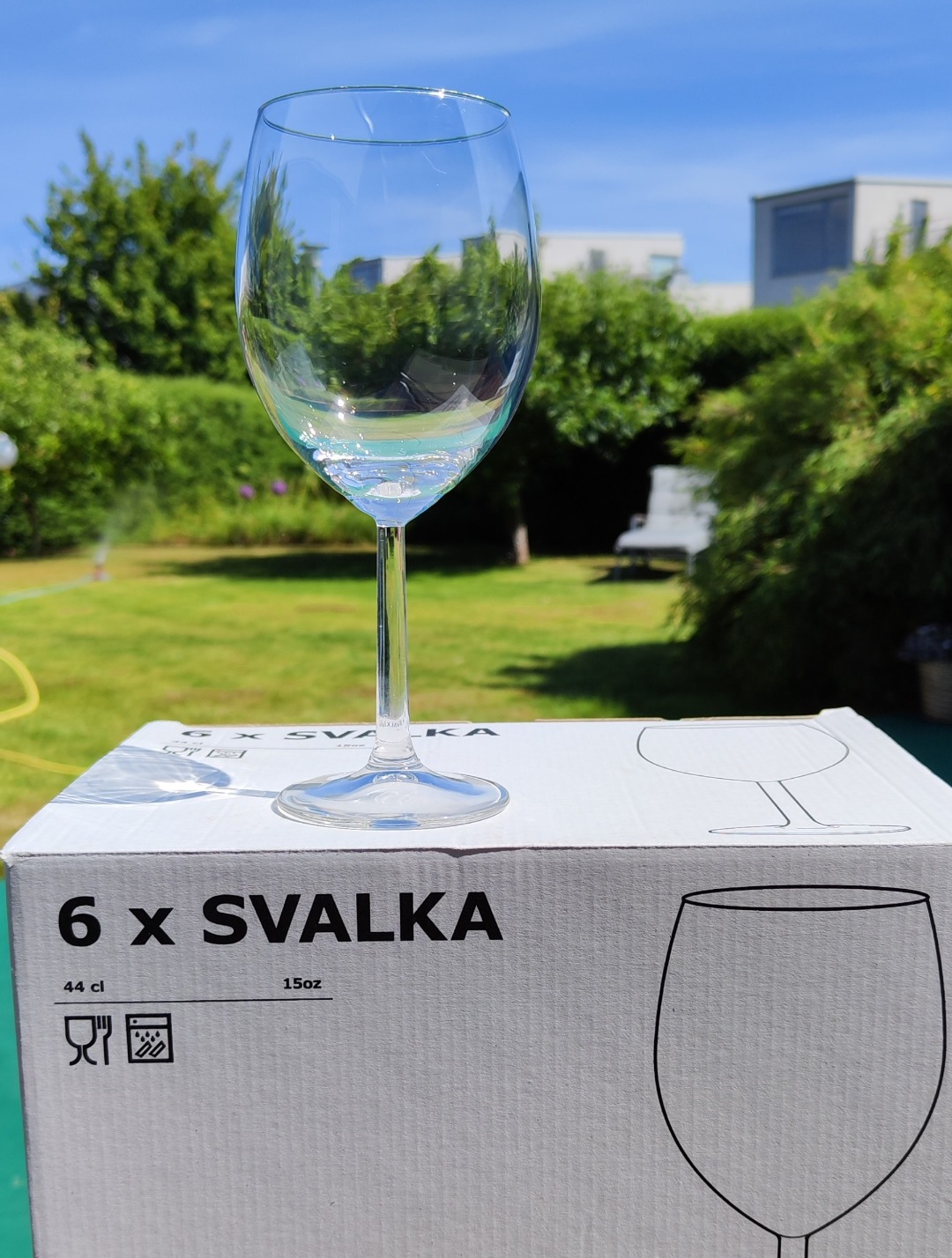 55 vinglas ikea svalka