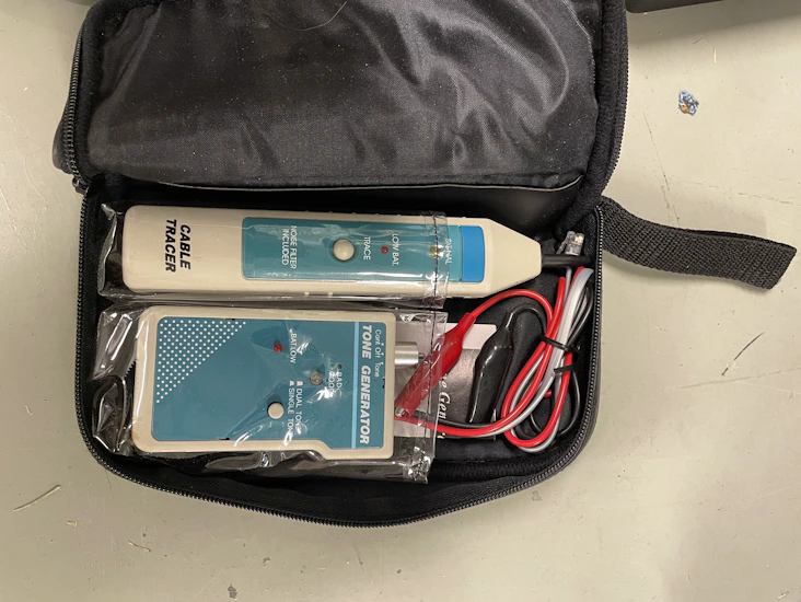 Tongenerator kabelsökare