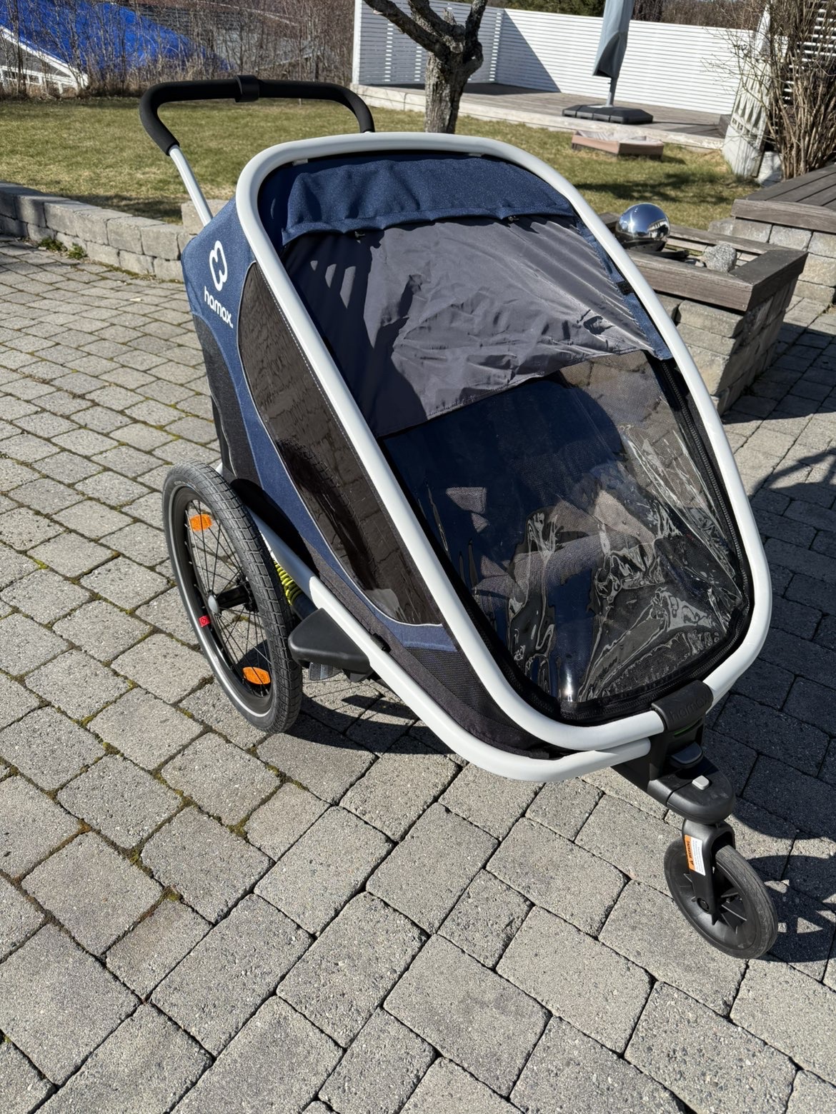 Hamax outback double sykkelvogn (2 barn / multisport) 