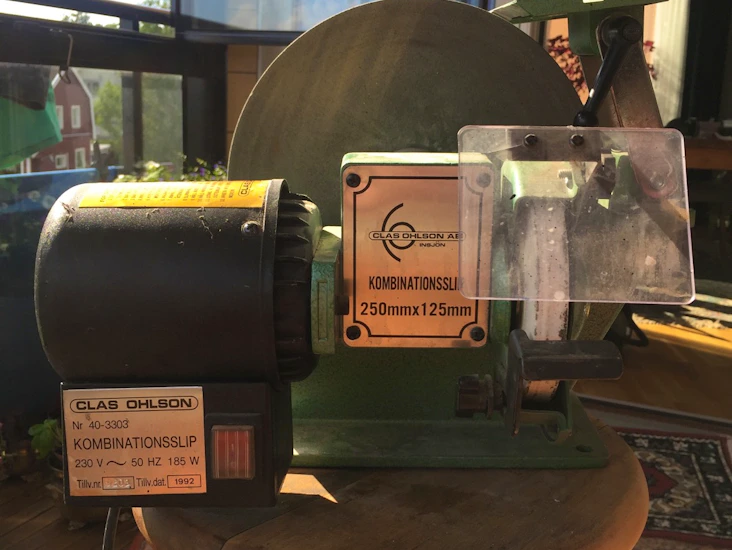 Kombinationsslip - kniv/yx/verktygsslip