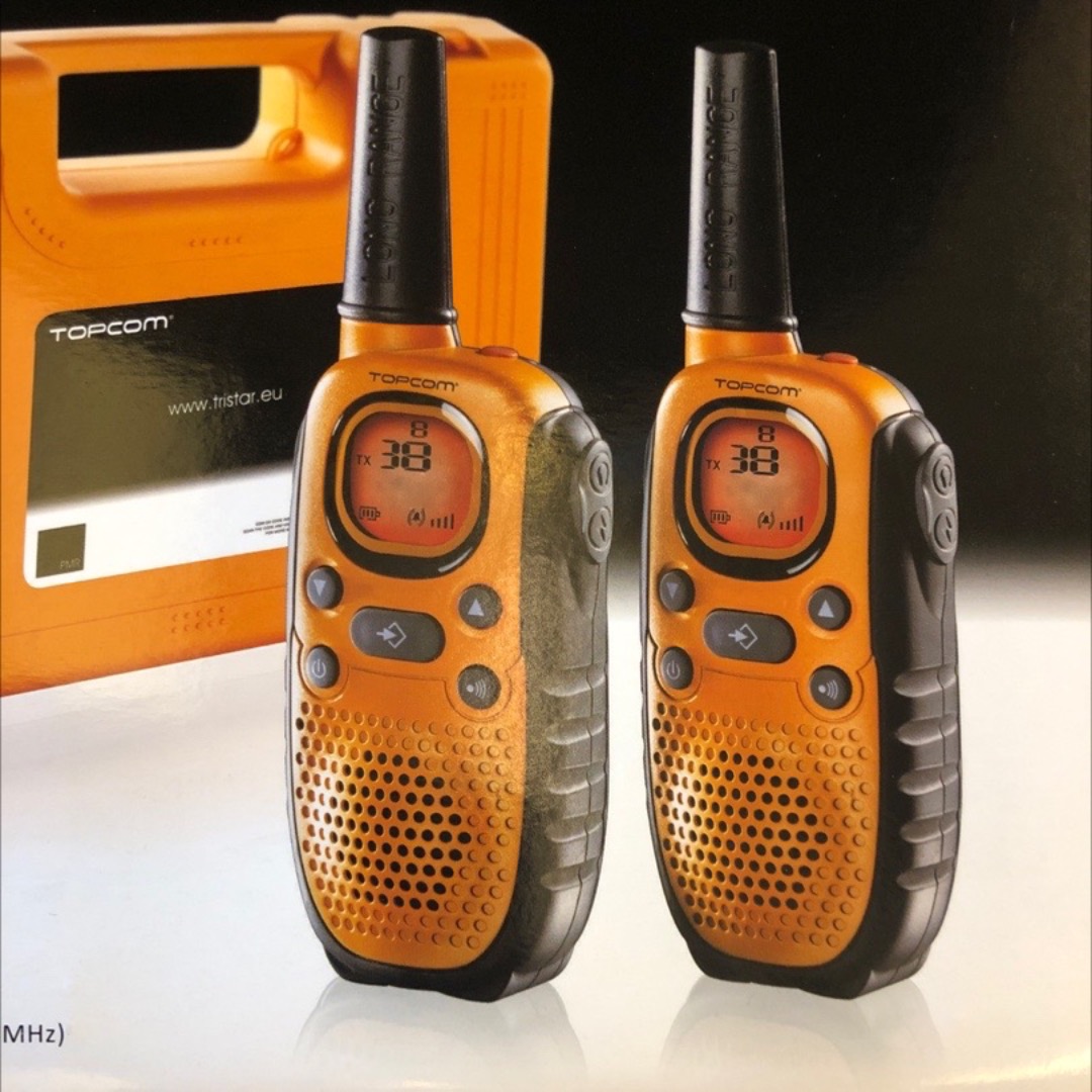 Walkie talkie: topcom twintalker 9100 (4 stk)