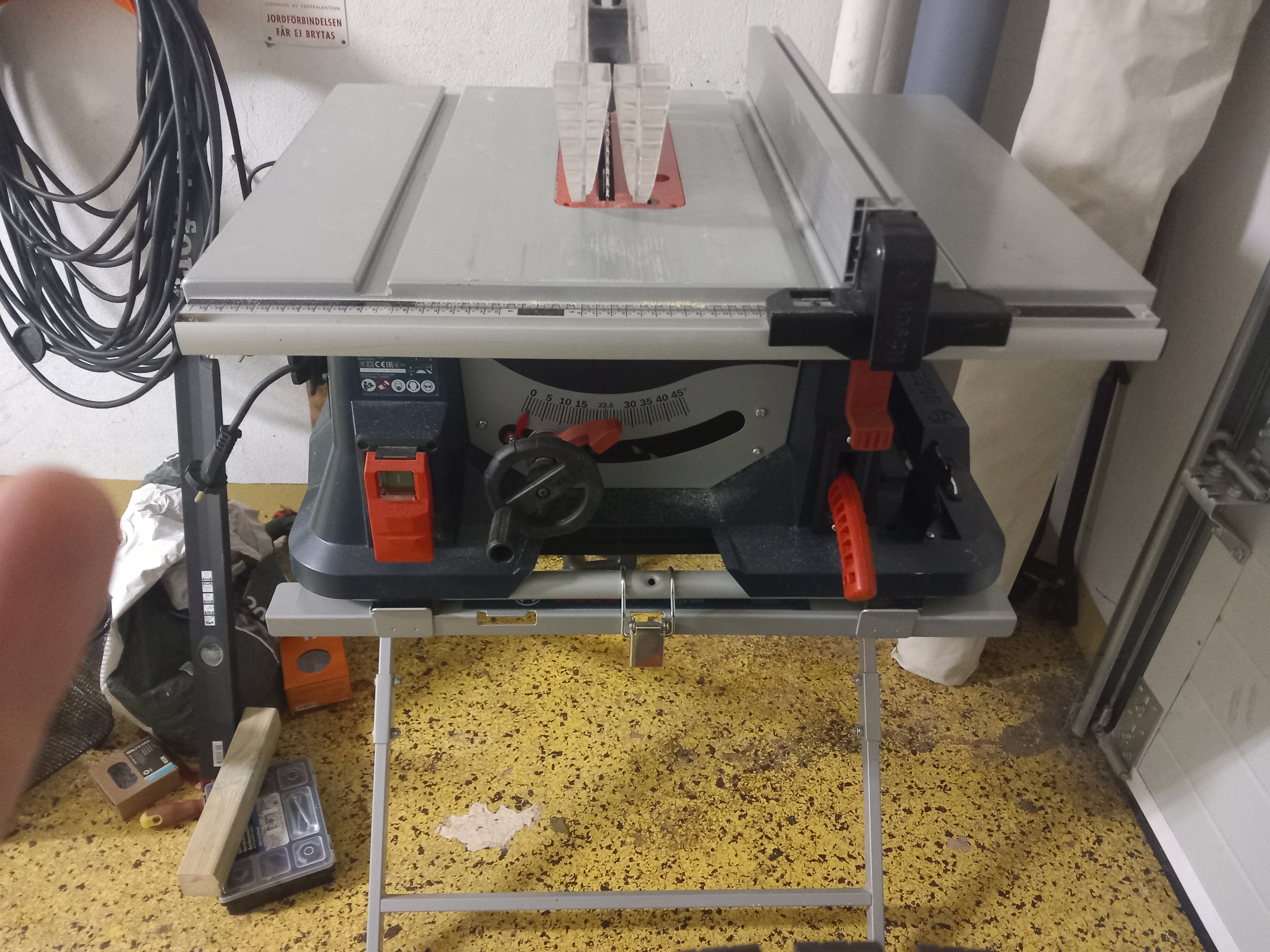 Bosch gts 635-216 med stativ, bordssåg