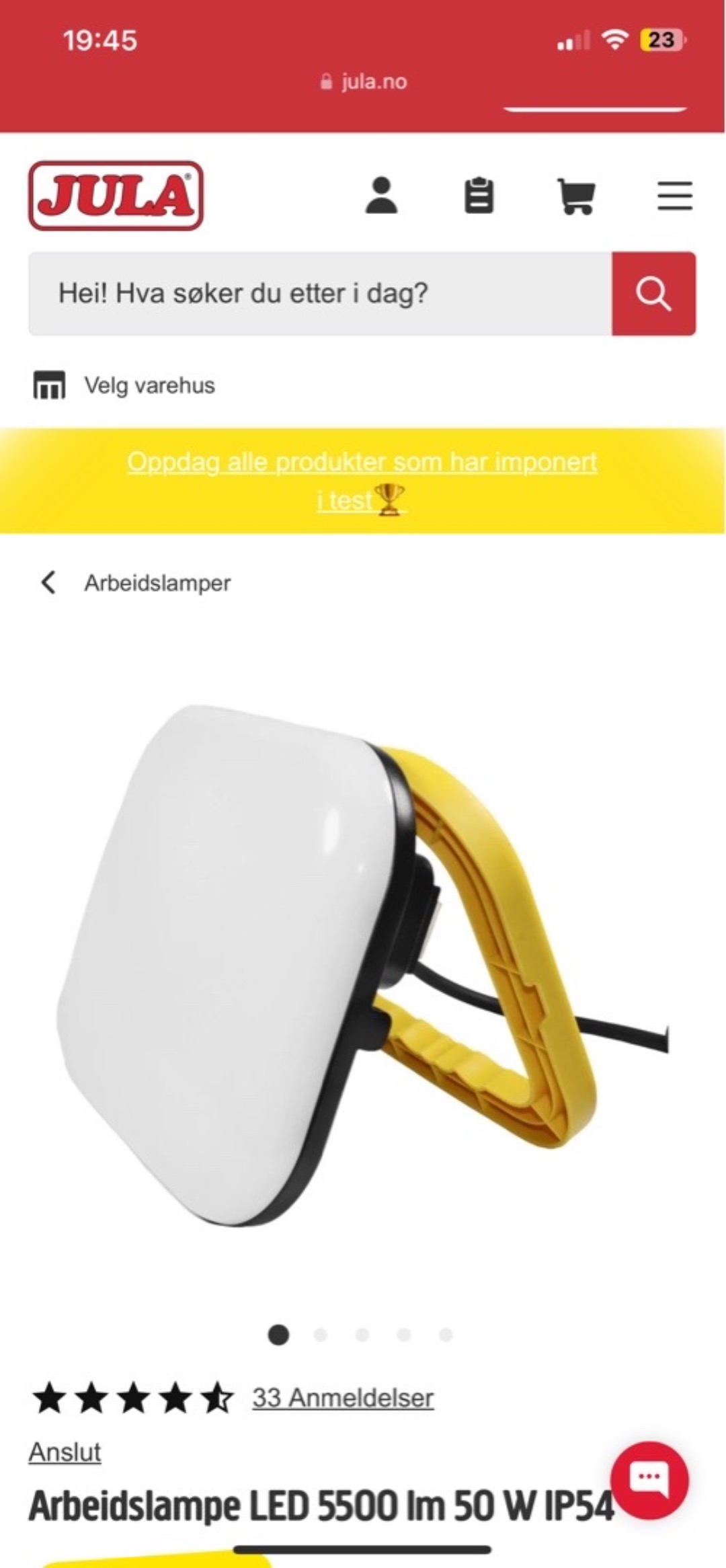 Arbeidslys 