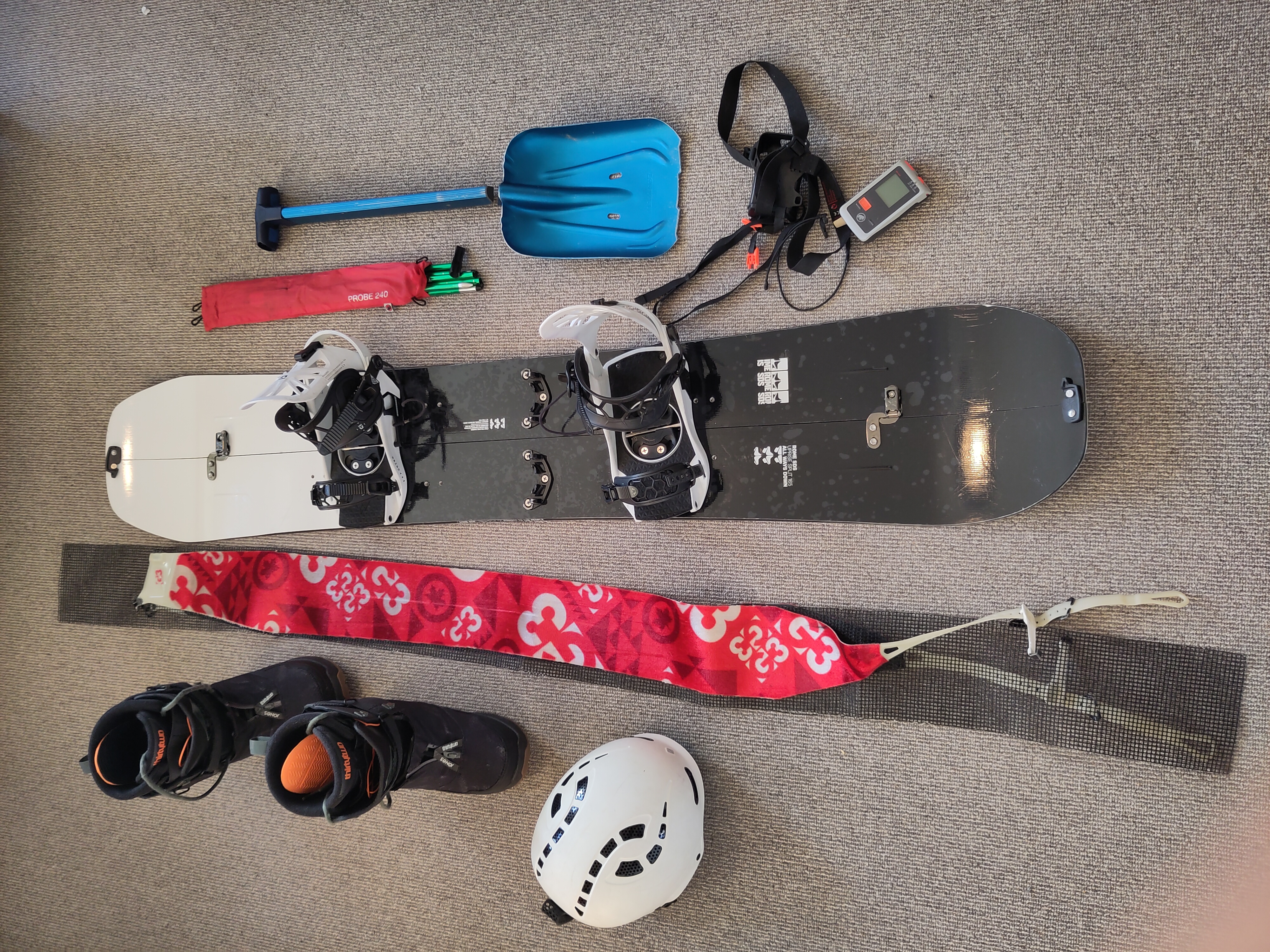 Rome uprise splitboard / toppturpakke