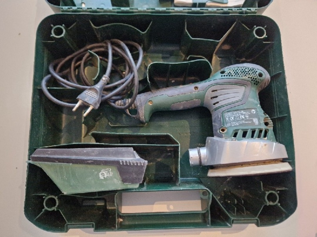 God sliper, bosch pex 400 ae