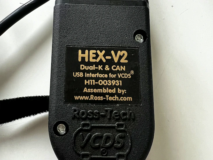 Vcds för vag. proffsverktyg