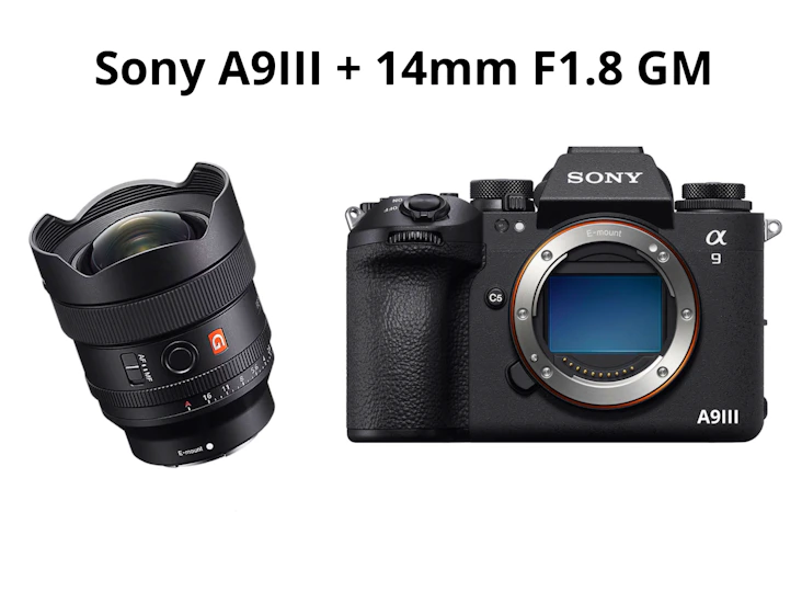Sony a9iii + 14mm f1.8 gm
