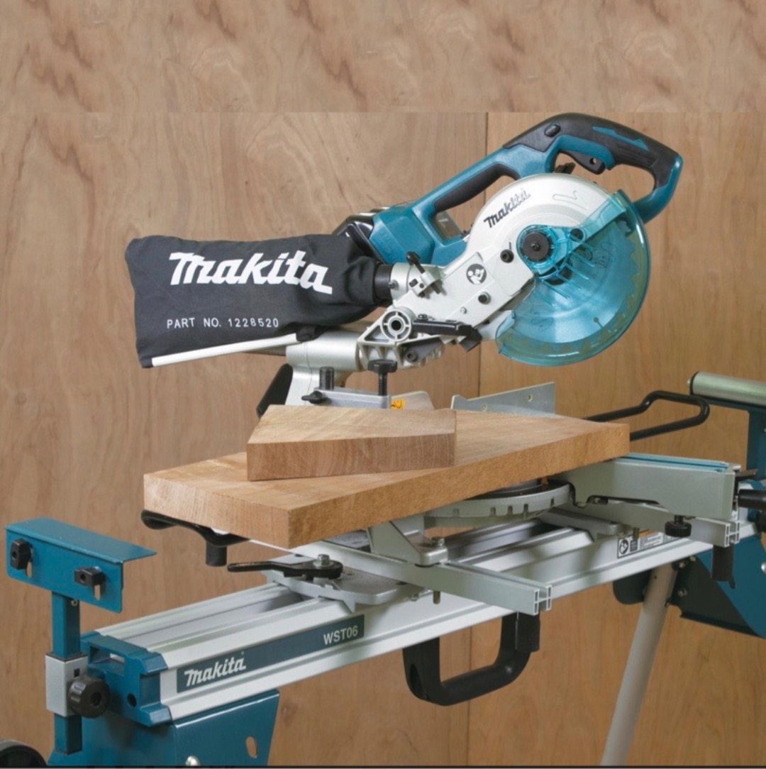 Kap- & gersåg med stativ - makita ls0815fln