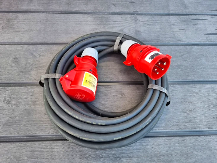 Motorkabel 16a 400v (10meter)