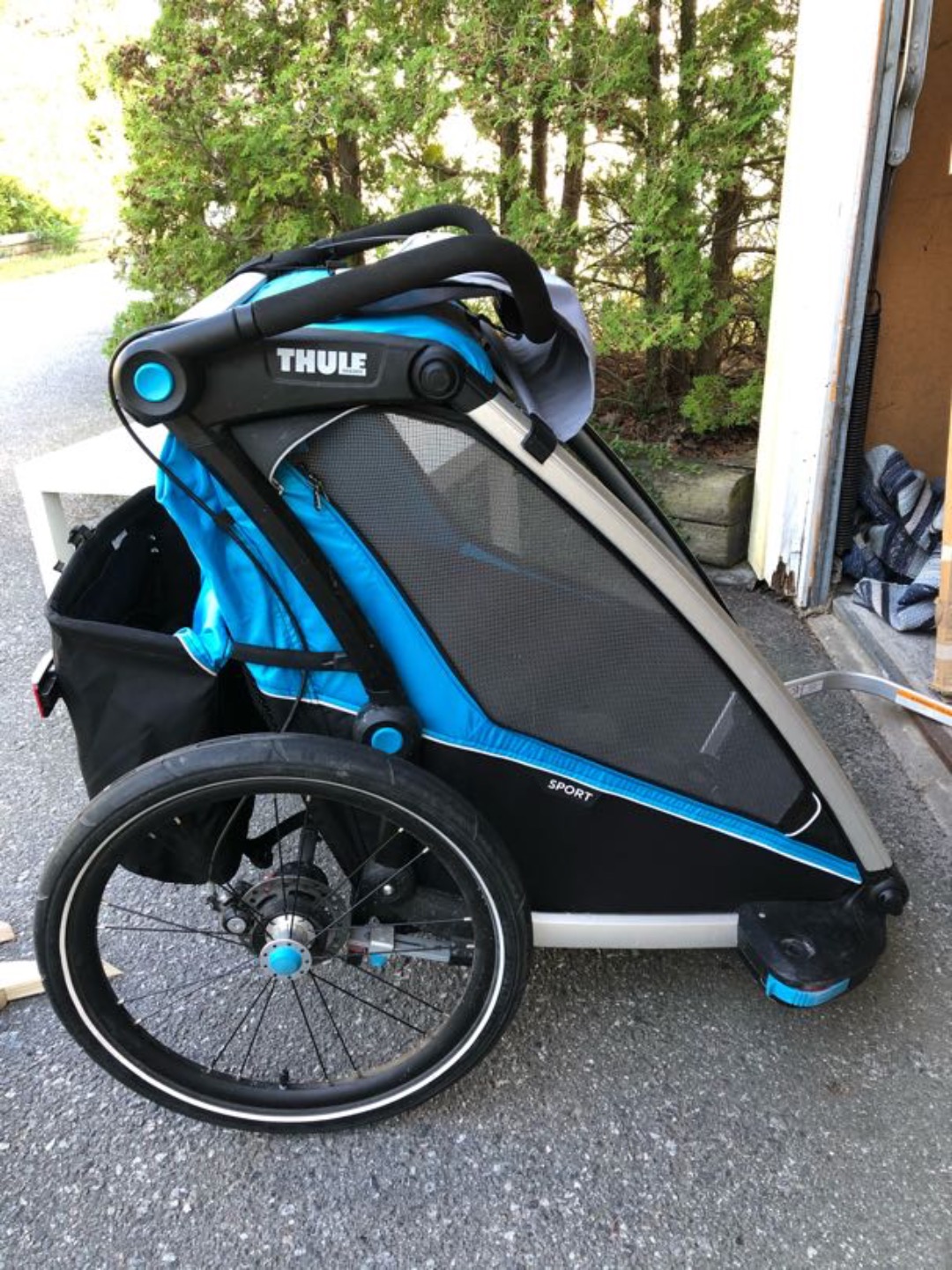Thule sport 2 cykel och löpvagn