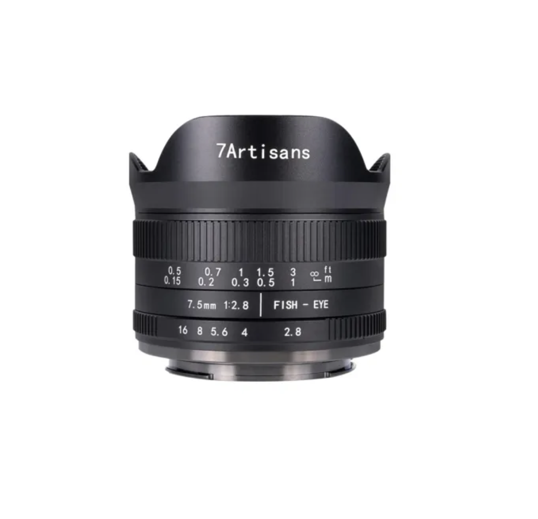 7artisans 7.5mm f/2.8 ii fisheye – sony e-mount