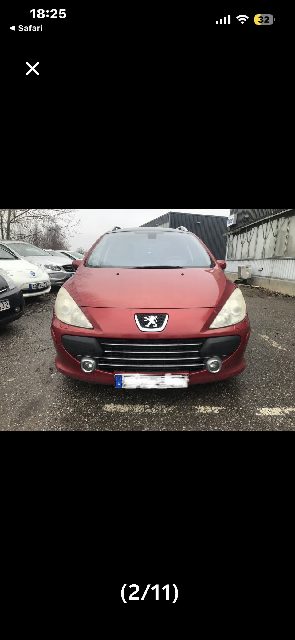 Peugeot 307 sw manuell växellåda