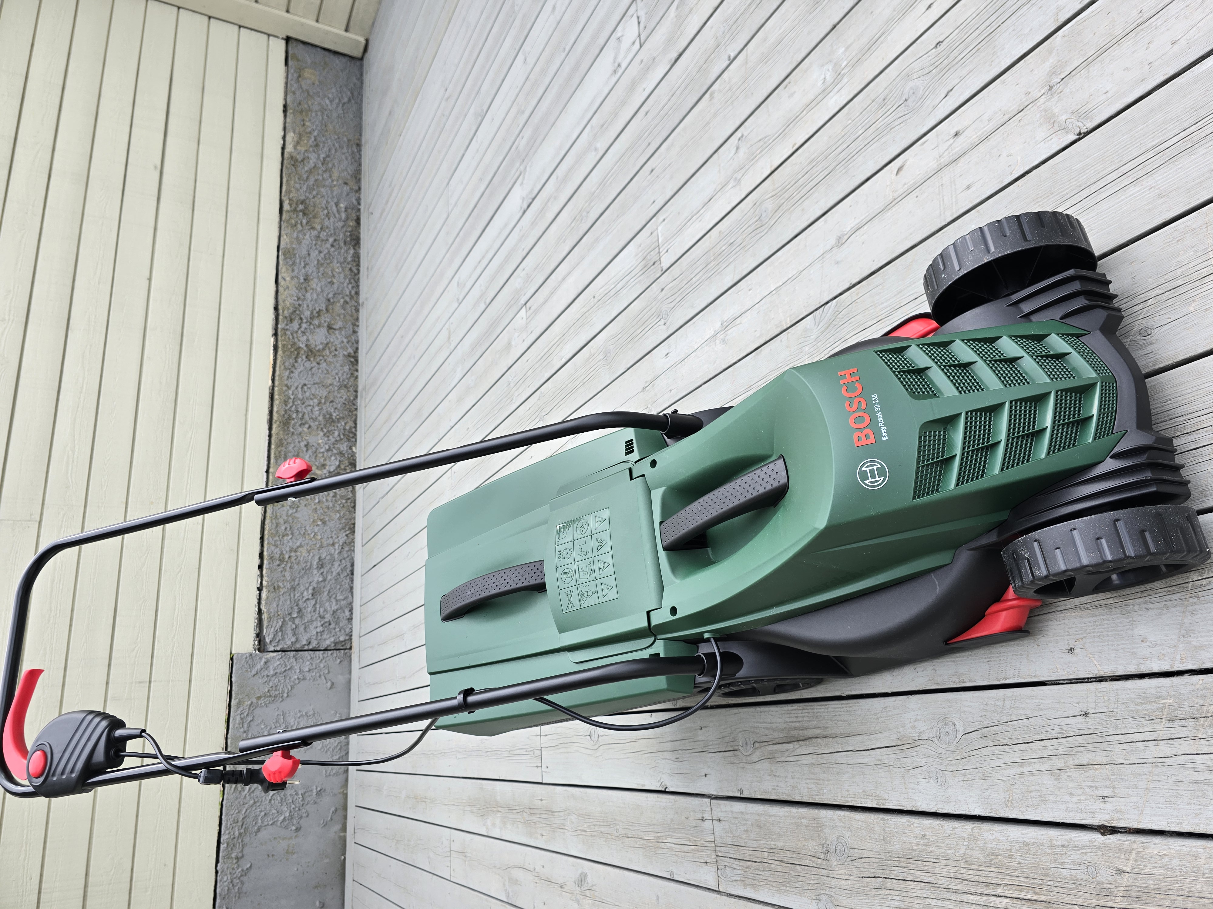 Bosch elektrisk gressklipper | electric lawn mower