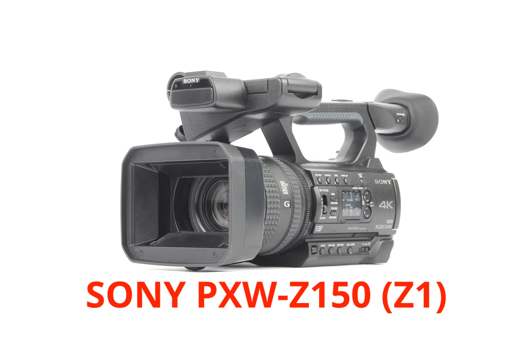 Sony pxw-z150 4k hdr professional camcorder (z1) hdmi/sdi nd filter
