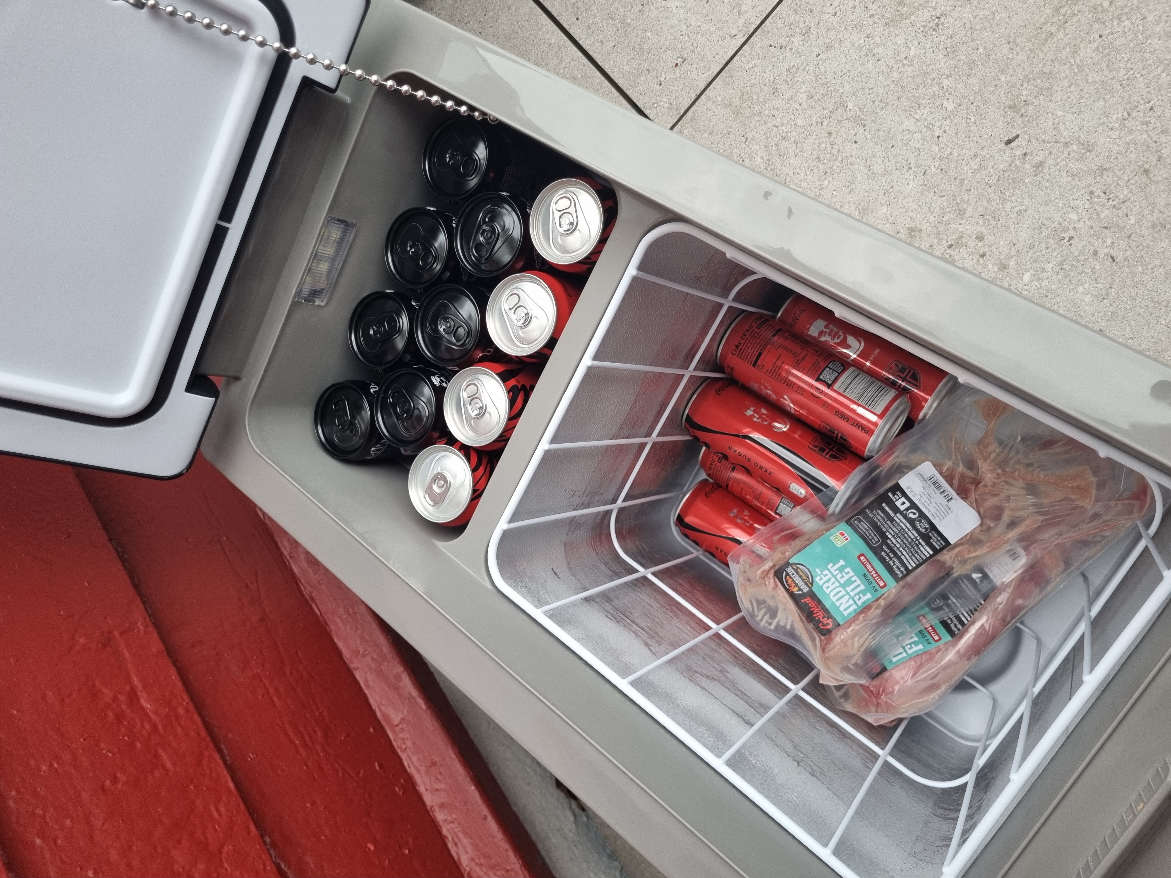 Kompressorkjøleboks 40l 12v / 24v / 230v | fryser ned til -20 c