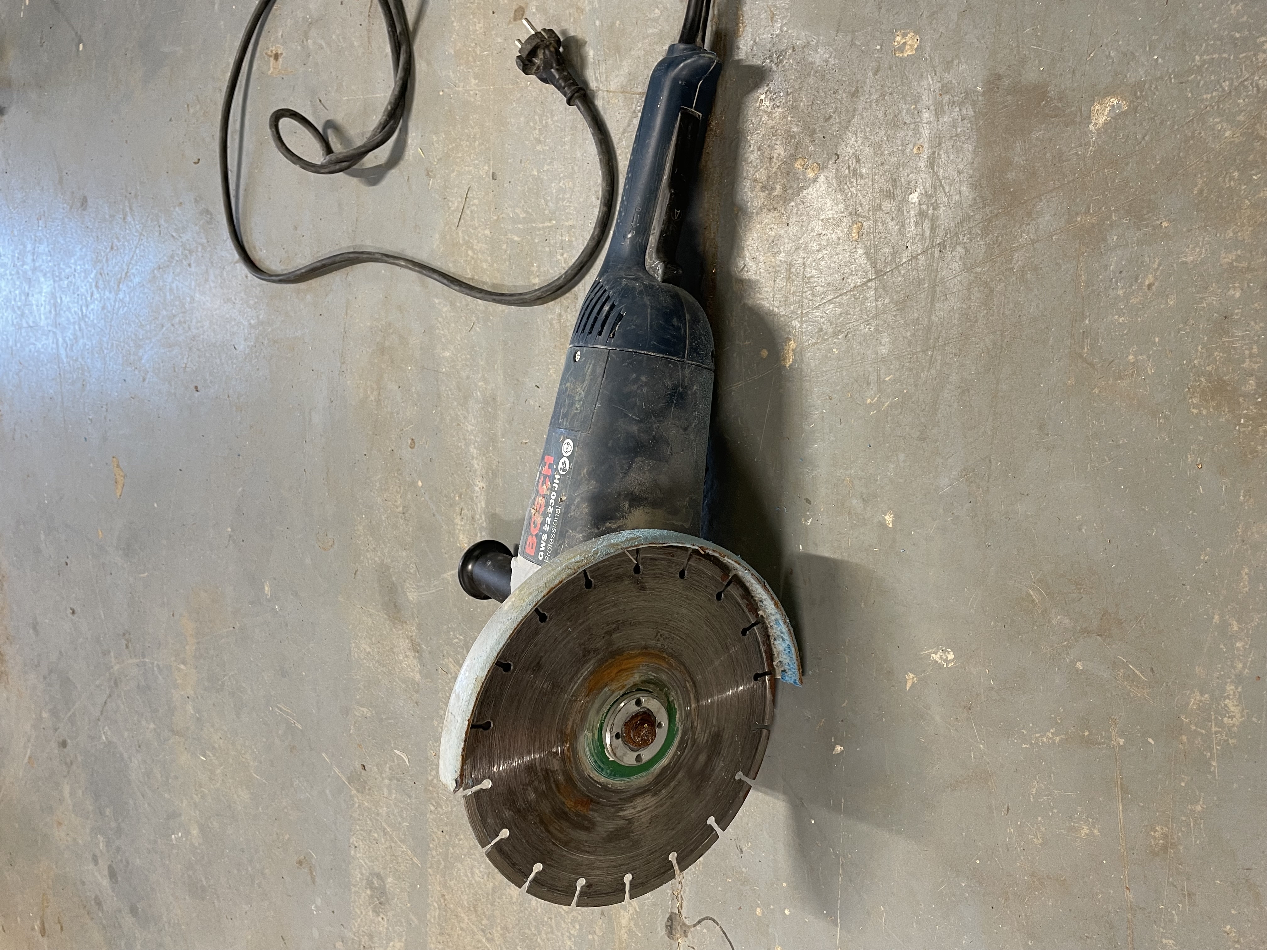 Bosch gws 22-230 jh vinkelslip