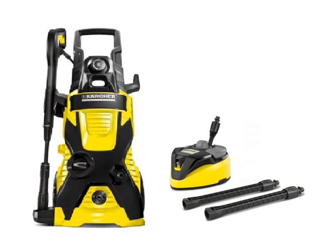 Kärcher k5 med terasstvätt t-racer t7 plus