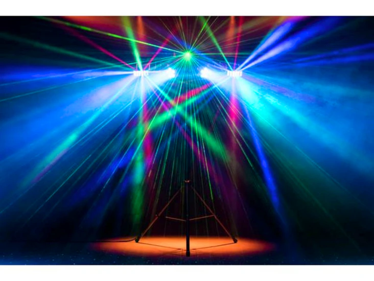 Ljudanläggning med ljus till fest -2 x yamaha dxr 15mkii