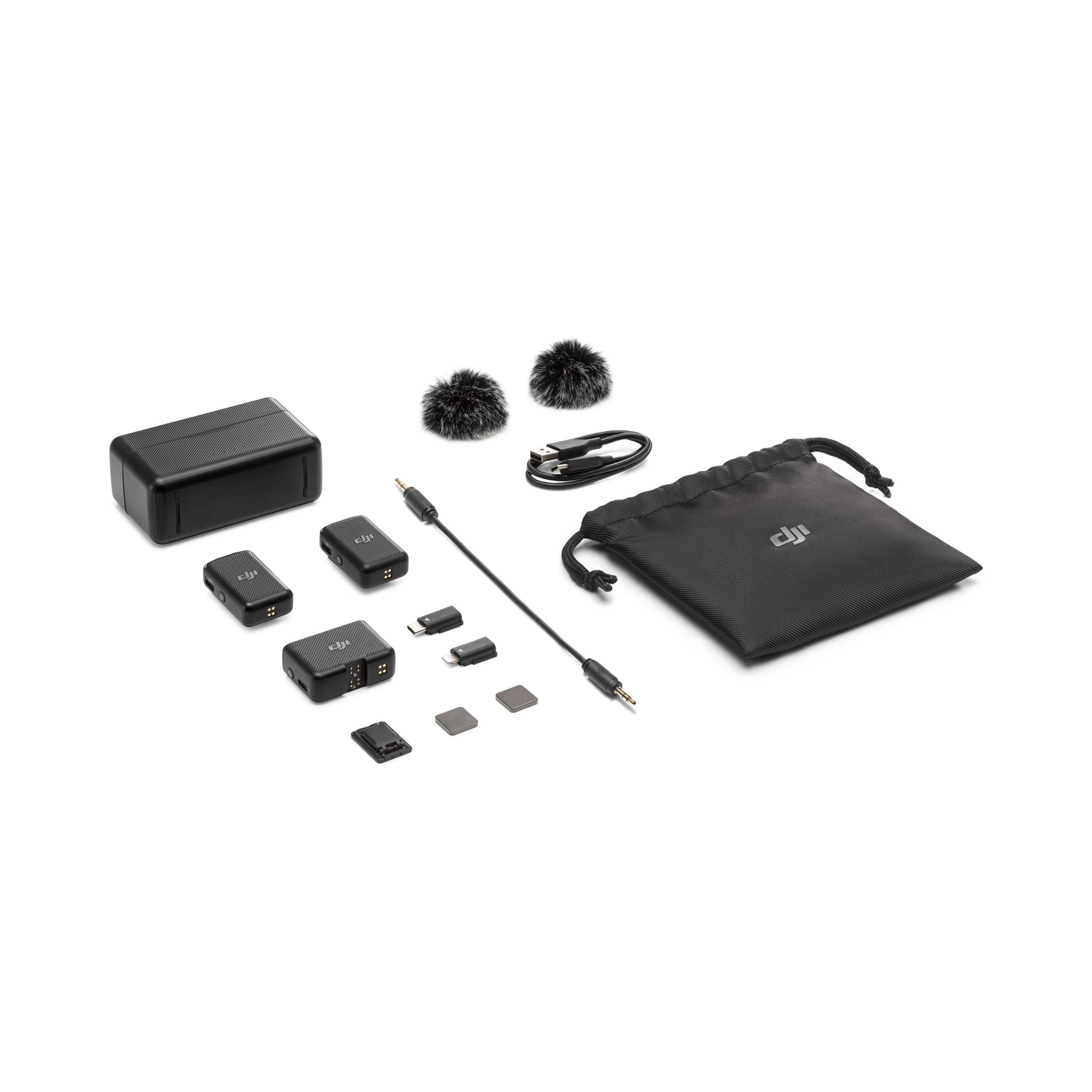 Dji mic wireless microphone (mic transmitter & receiver recorder)