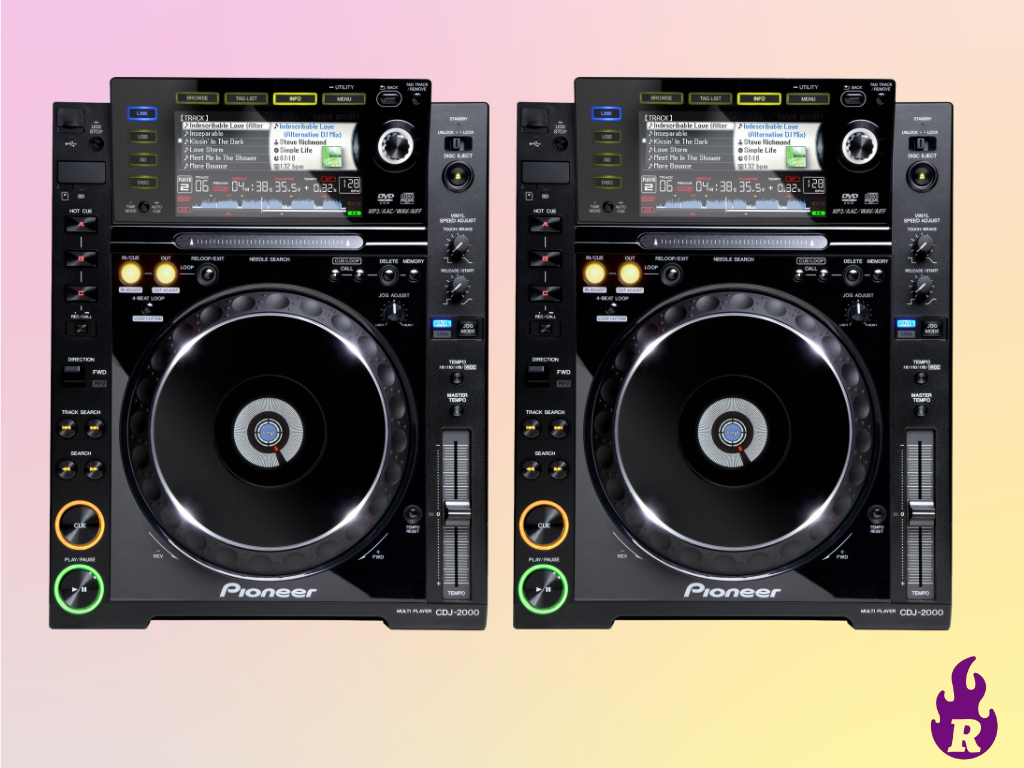 2 x pioneer cdj 2000