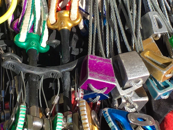 Full climbing rack - trad