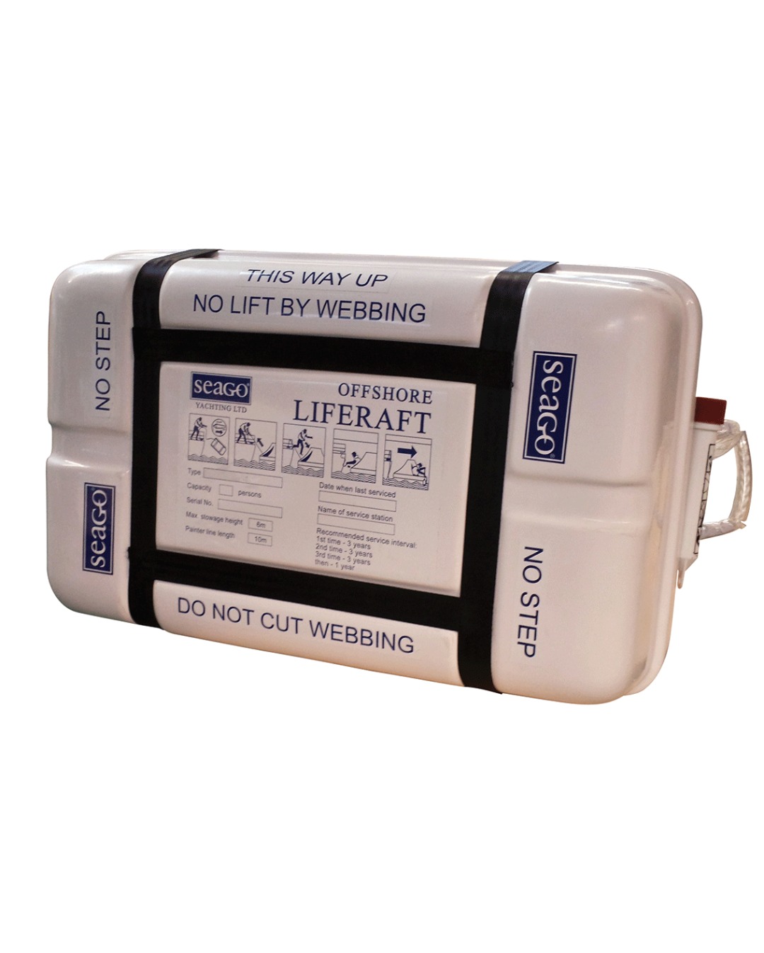 Redningsflåte for 8 personer