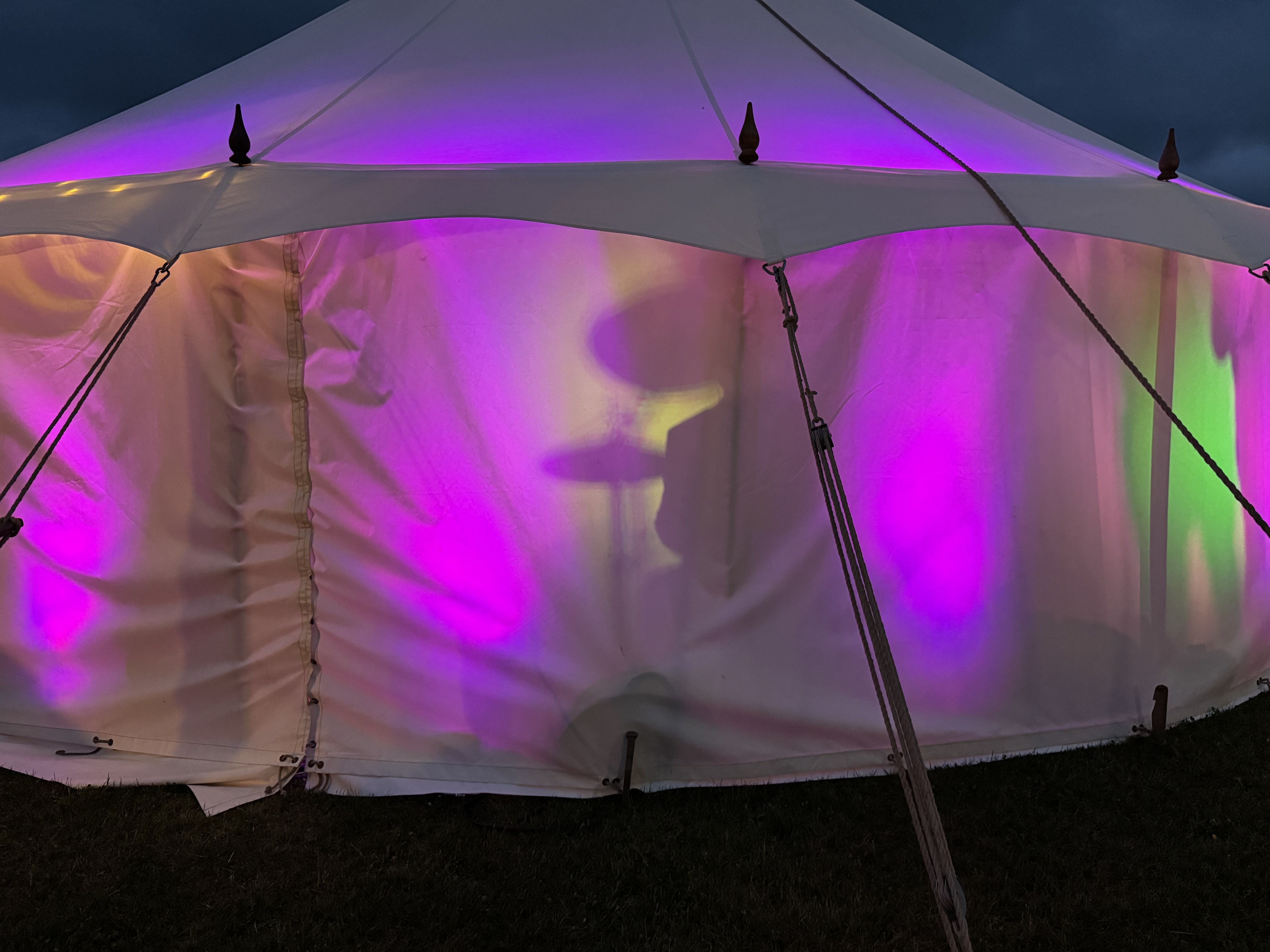 8 x led par can light (event and party lights)