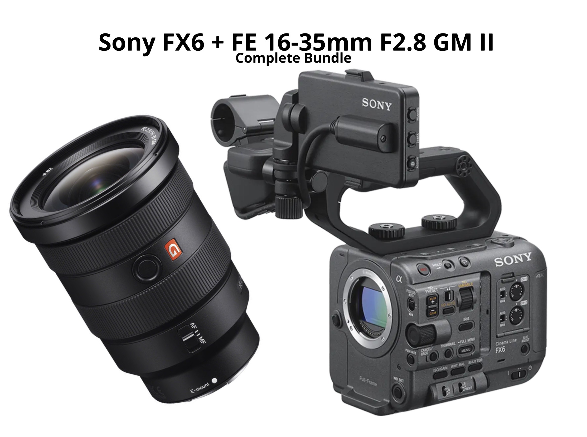 Sony fx6 + fe 16-35mm f2.8 gm ii 