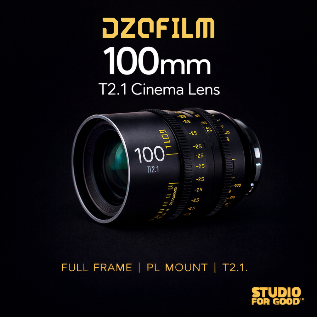 Dzo vespid prime lens pl mount (100mm) – t2.1 full frame cine