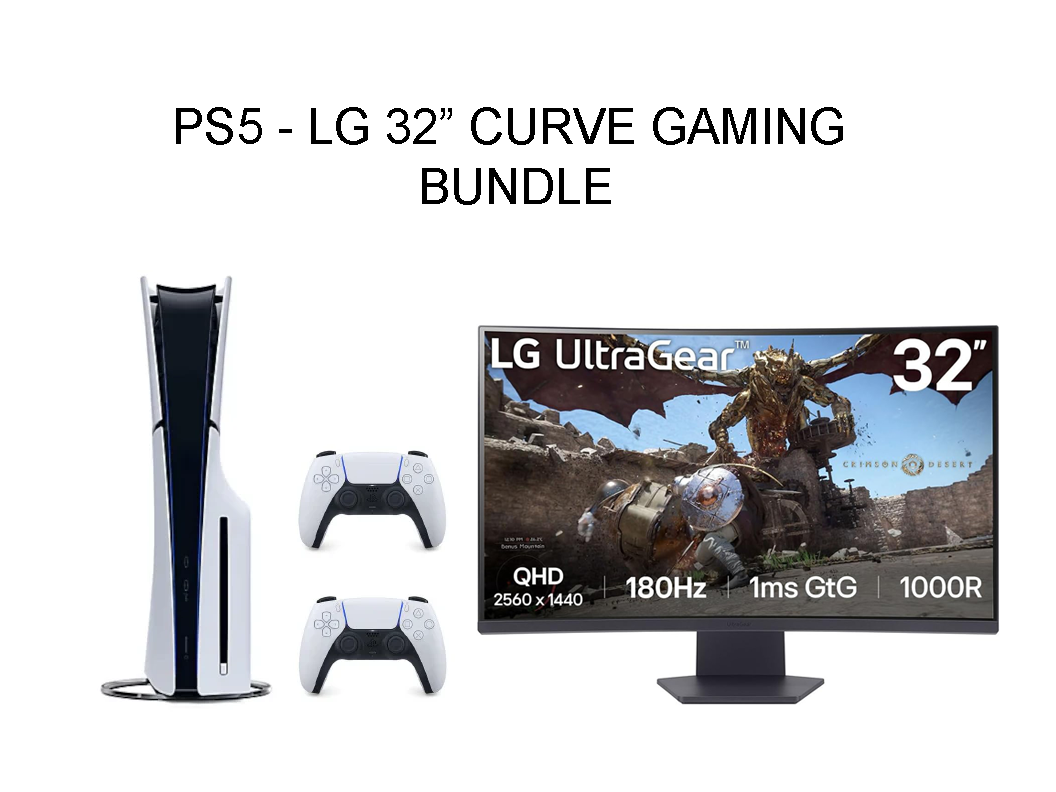 Ps5 playstation 5 - lg 32 inch screen tv 