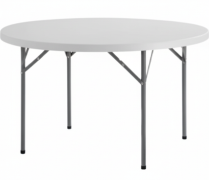 Runda bord ø116 cm för 6 personer 